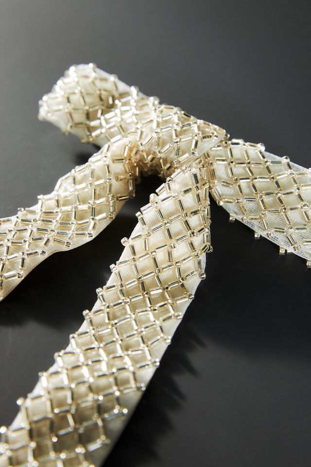 Textured Beaded Bow #1