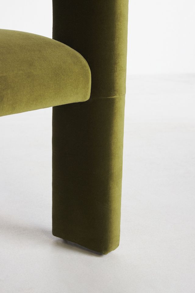 Valencia Velvet Effie Dining Bench #5