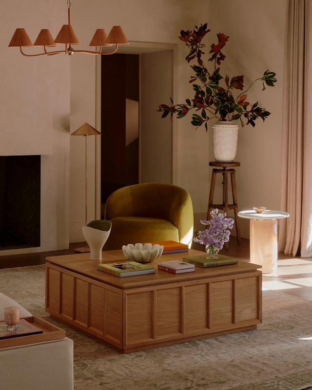 Tall Infinity Glass Side Table #7