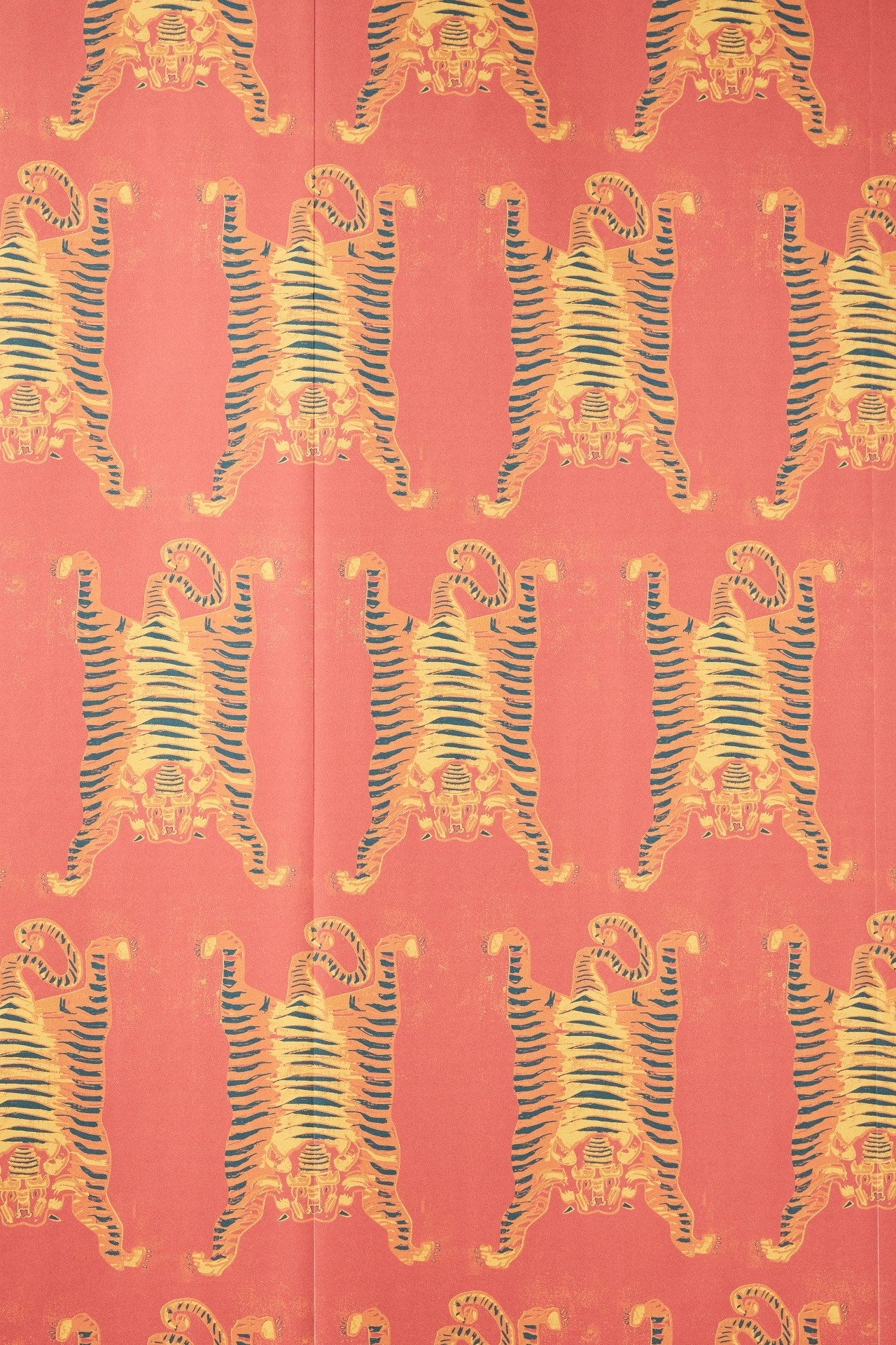 Annika Reed Studio Tibetan Tiger Wallpaper