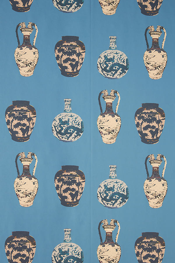Milola Design Chinese Vase Wallpaper