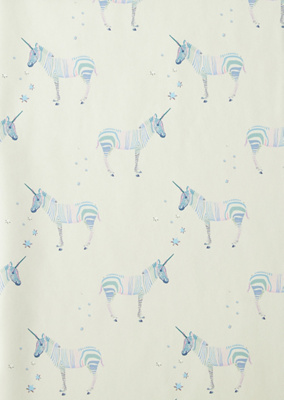 Milola Design Mr. Z. Zebra Magic Wallpaper In Assorted