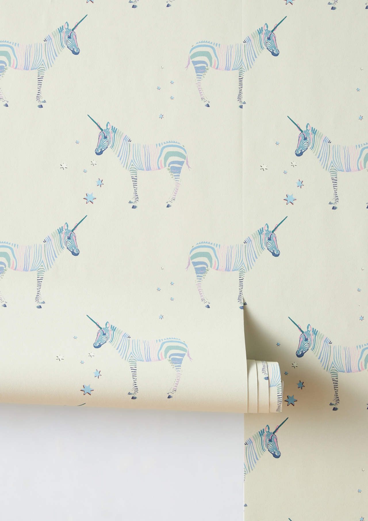 Milola Design Mr. Z. Zebra Magic Wallpaper