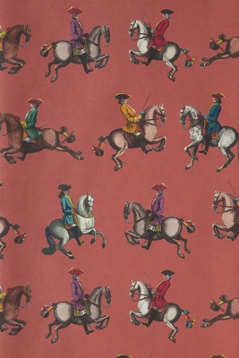 Milola Design Riding School Wallpaper In Brown