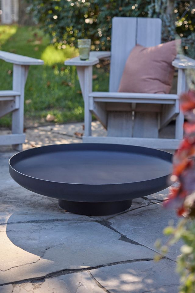Weathering Steel Round Bowl Fire Pit #2