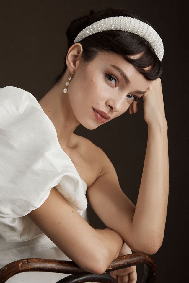 Pearl-Embellished Headband