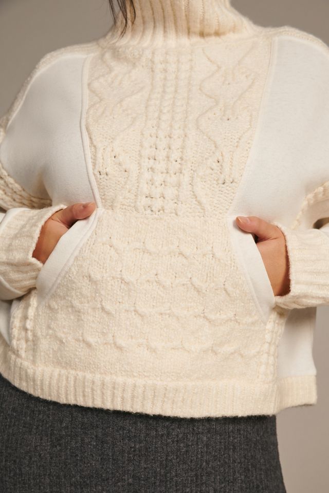 Daily Practice by Anthropologie Cable-Knit Sweater #7