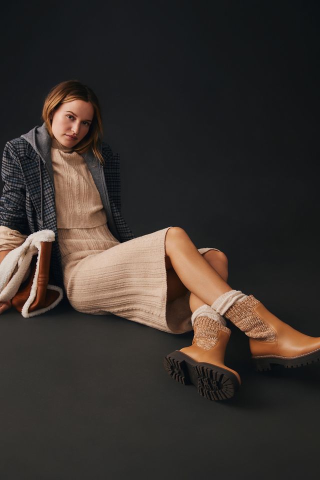 Sam Edelman Laguna Knit Chelsea Boots | Anthropologie