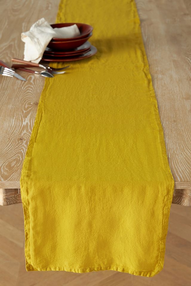 Edison Portuguese Linen Table Runner #2