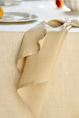 Edison Portuguese Linen Napkins, Set of 4
