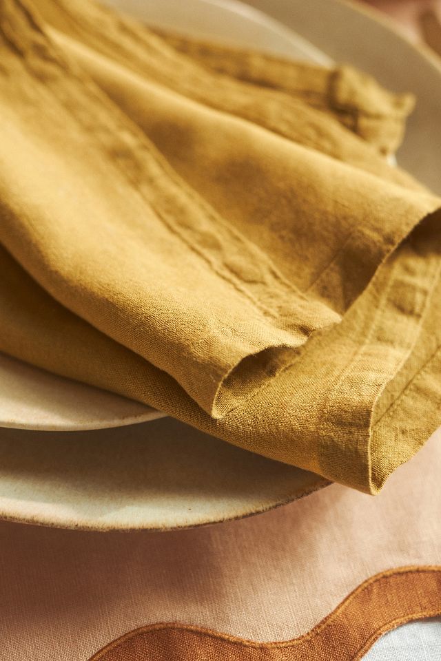 Edison Portuguese Linen Placemats, Set of 4