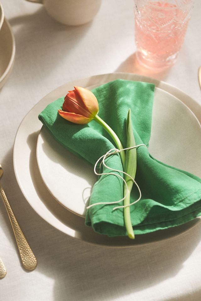 Edison Portuguese Linen Napkins, Set of 4 #3