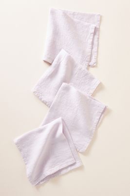 Edison Portuguese Linen Napkins, Set of 4