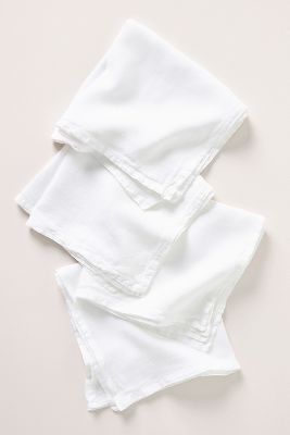 Edison Portuguese Linen Napkins, Set of 4