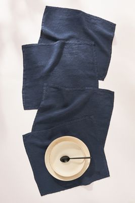 Edison Portuguese Linen Placemats, Set of 4