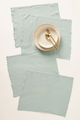 Edison Portuguese Linen Placemats, Set of 4
