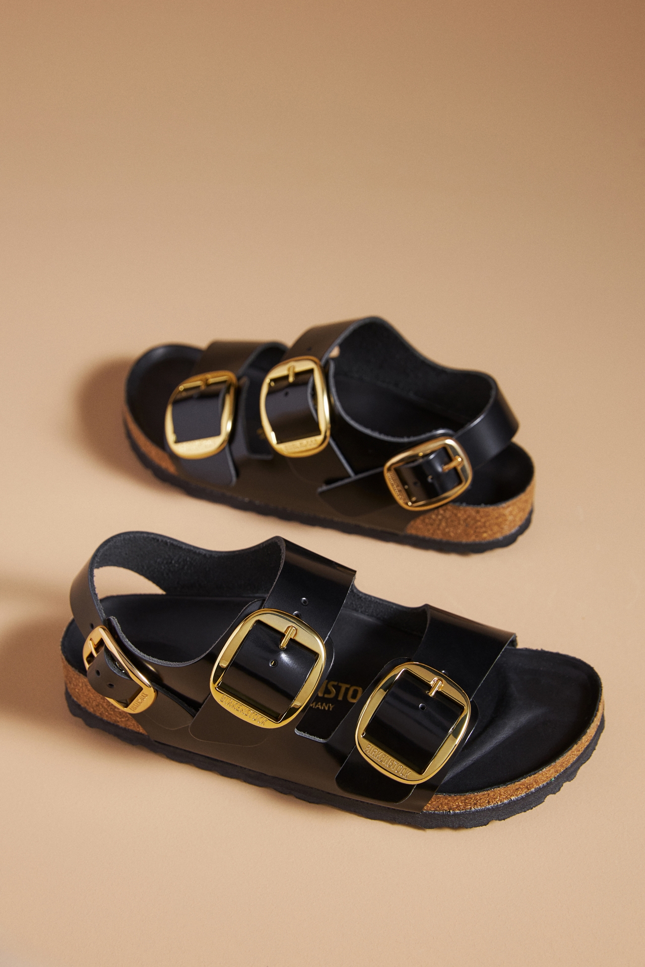 Birkenstock Milano Big Buckle High Shine Sandals