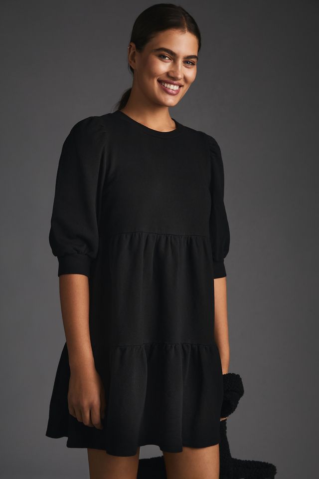 T.La Savannah Puff-Sleeved Mini Dress #1