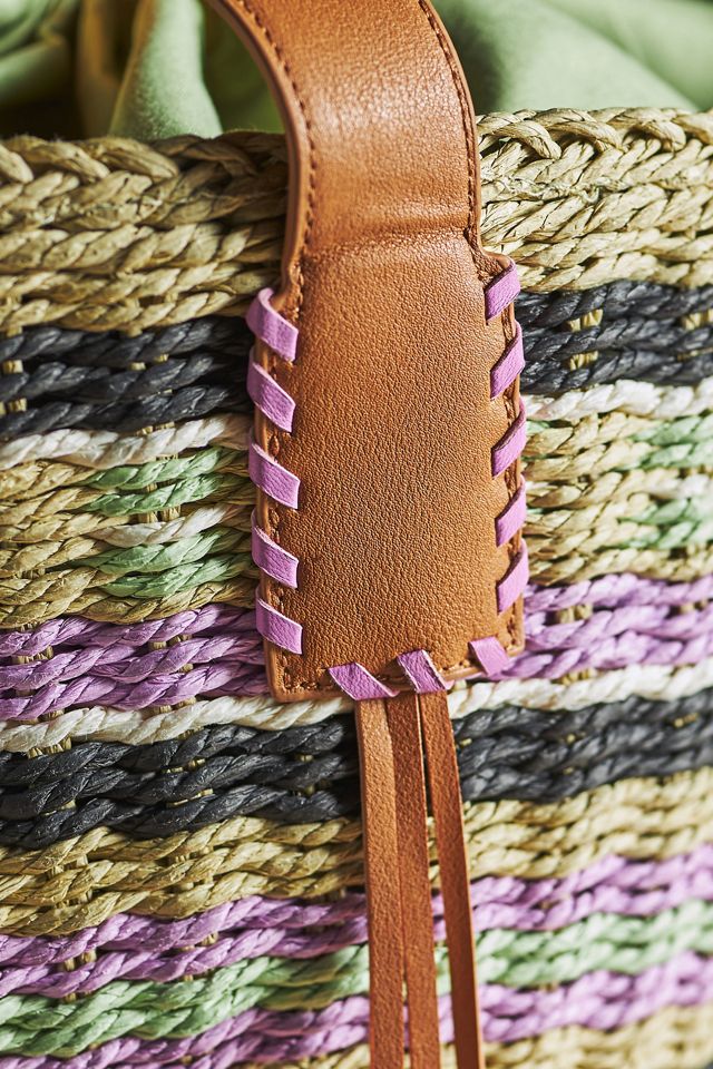 Scotch & Soda Raffia Tote #2