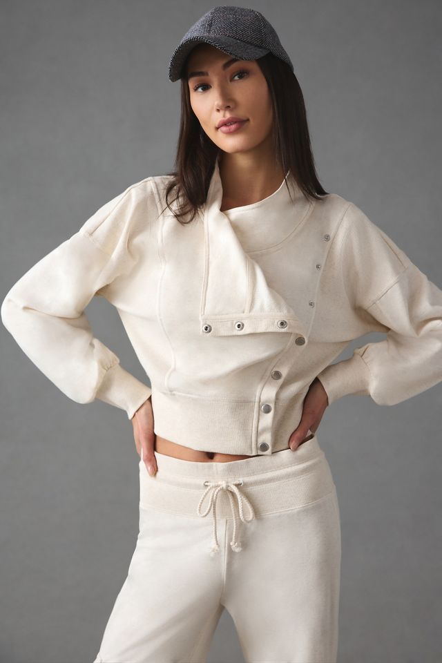 Daily Practice by Anthropologie Wrap Sweatshirt #1