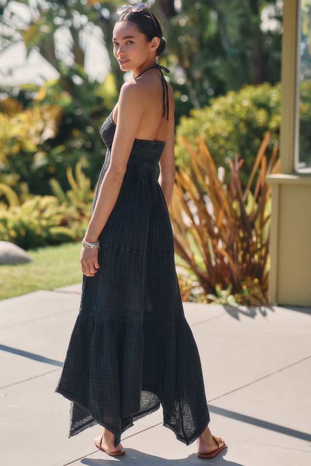 The Teagan Smocked Halter Dress #2