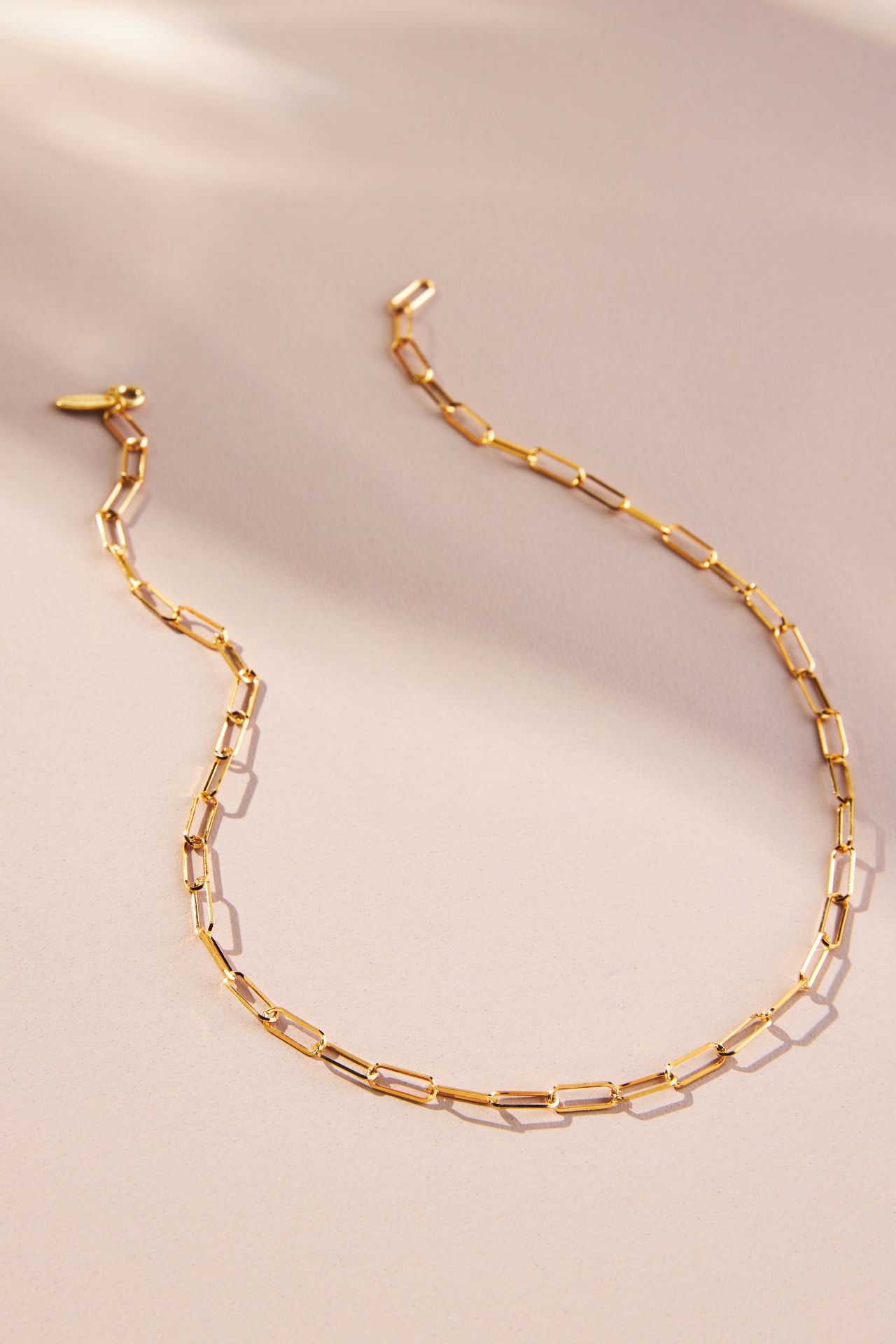 Delicate Paperclip Necklace