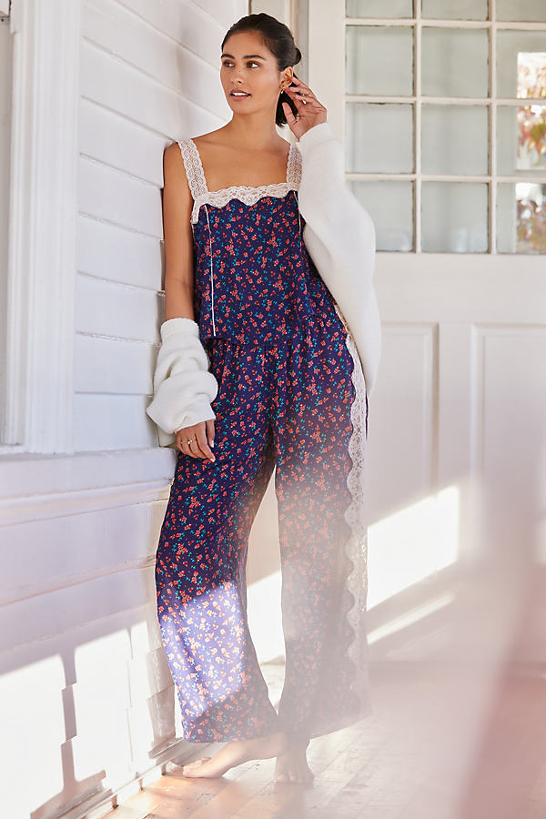 By Anthropologie Lace Sleep Trousers