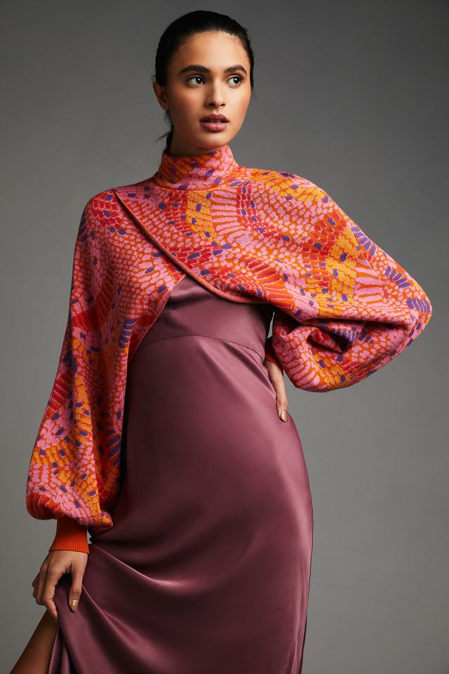 Farm Rio Graphic Shrug | Anthropologie
