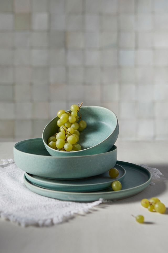 Mint Ceramic Serving Bowl, Large #1