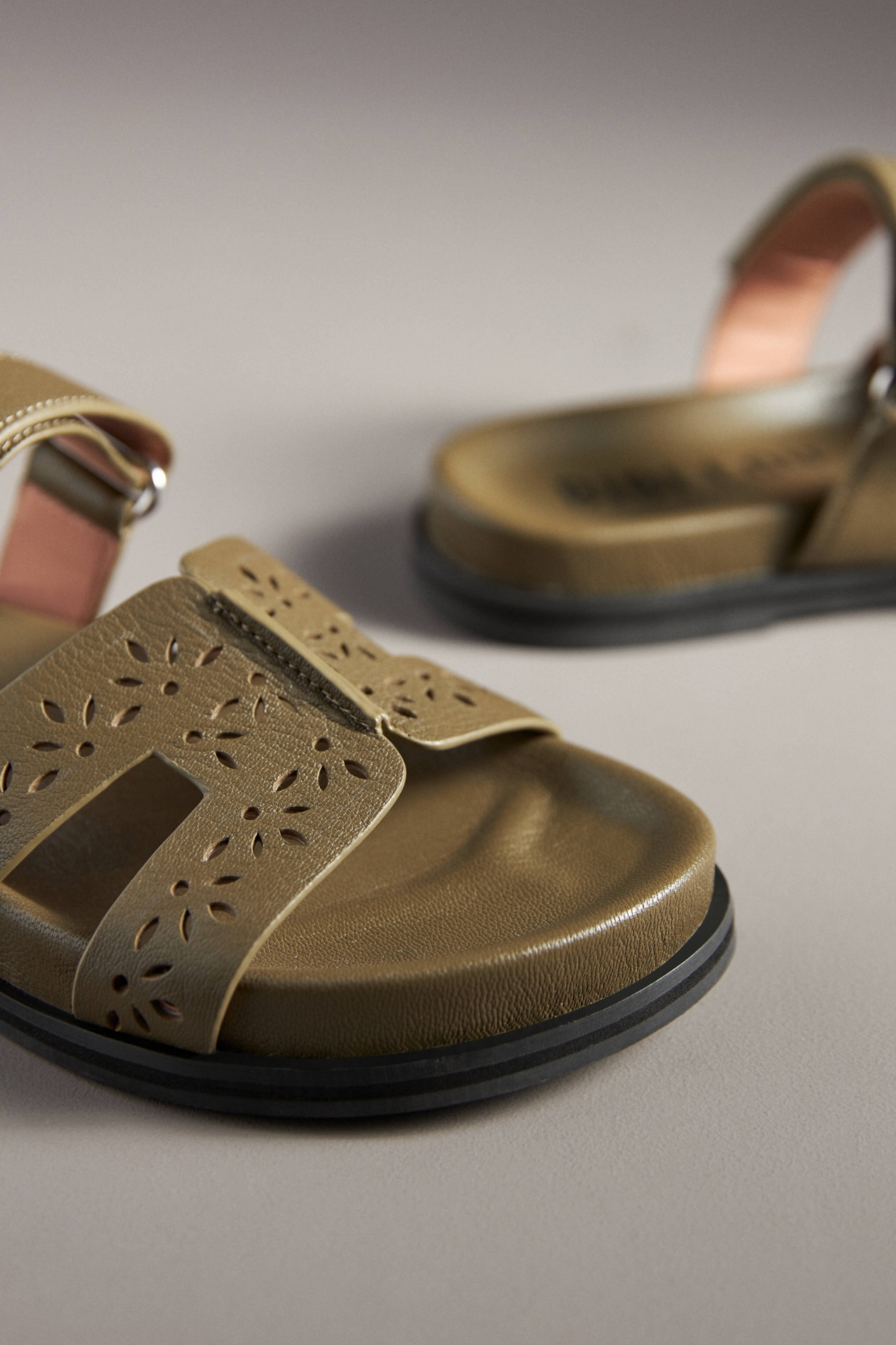 Bibi Lou Cutout Slide Sandals
