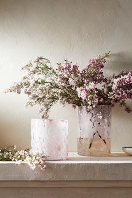 Speckled Glass Vase