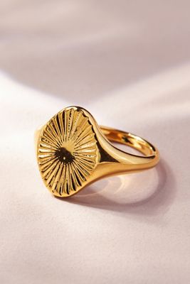 Inset Crystal Ring