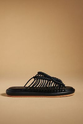 Kelsi Dagger Brooklyn Slide Sandals In Black ModeSens