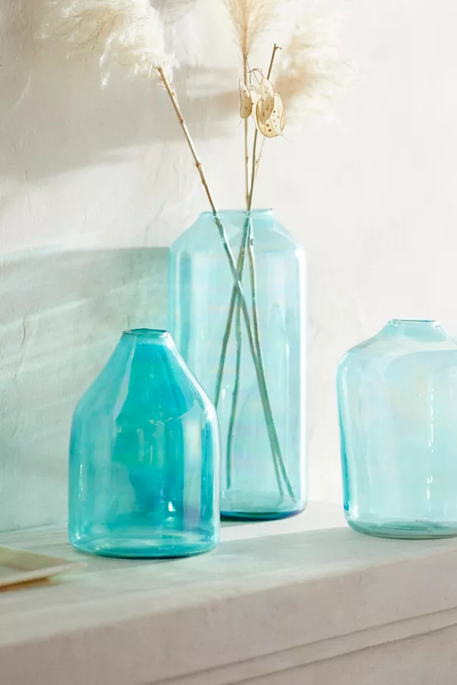Terrain Ocean Luster Glass Vase