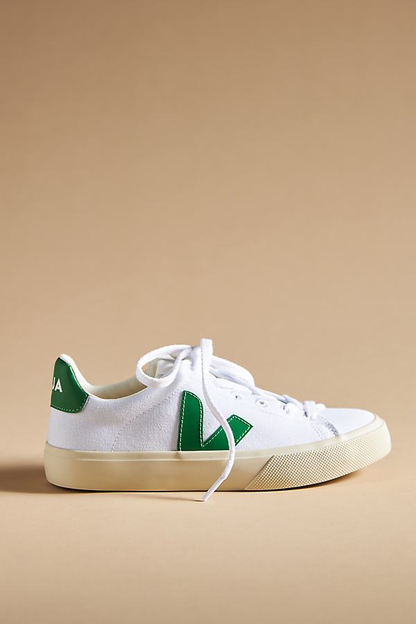 Veja Campo Canvas Sneakers In Green