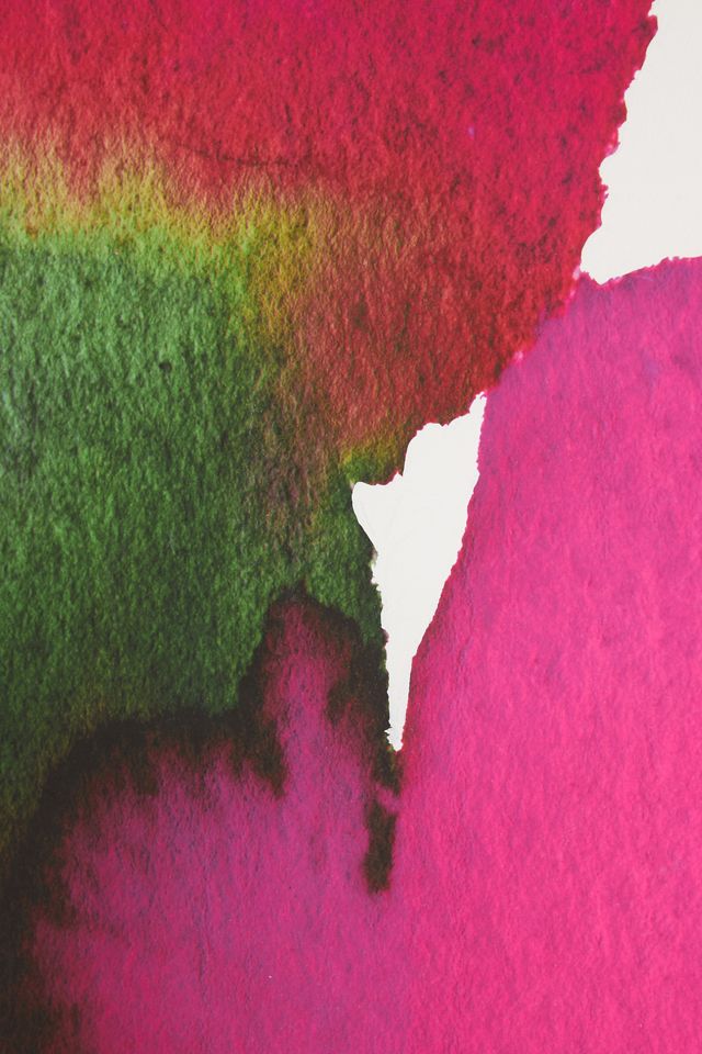 Citrine Fuchsia Wall Art #1