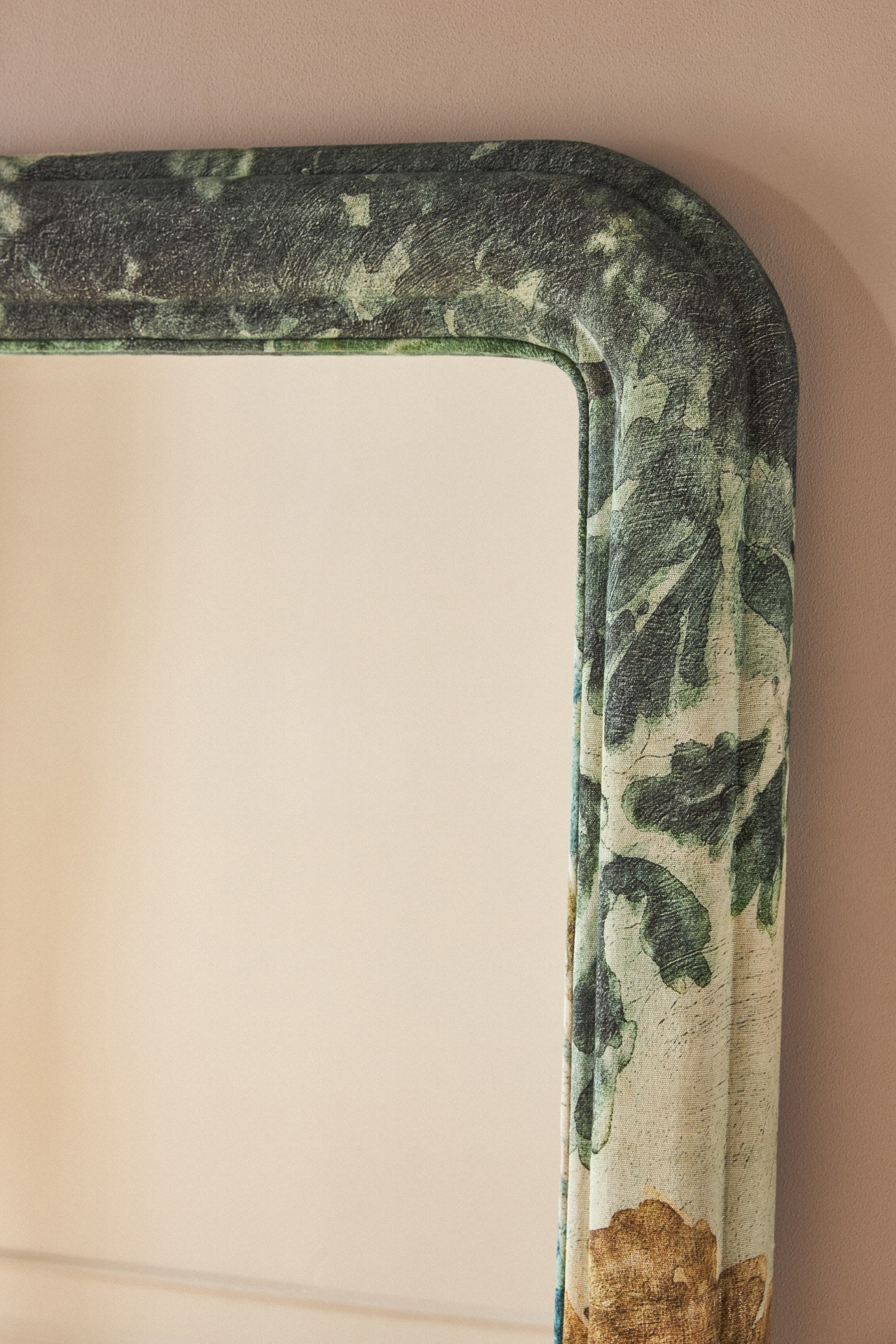 Judarn Upholstered Fabric Mirror