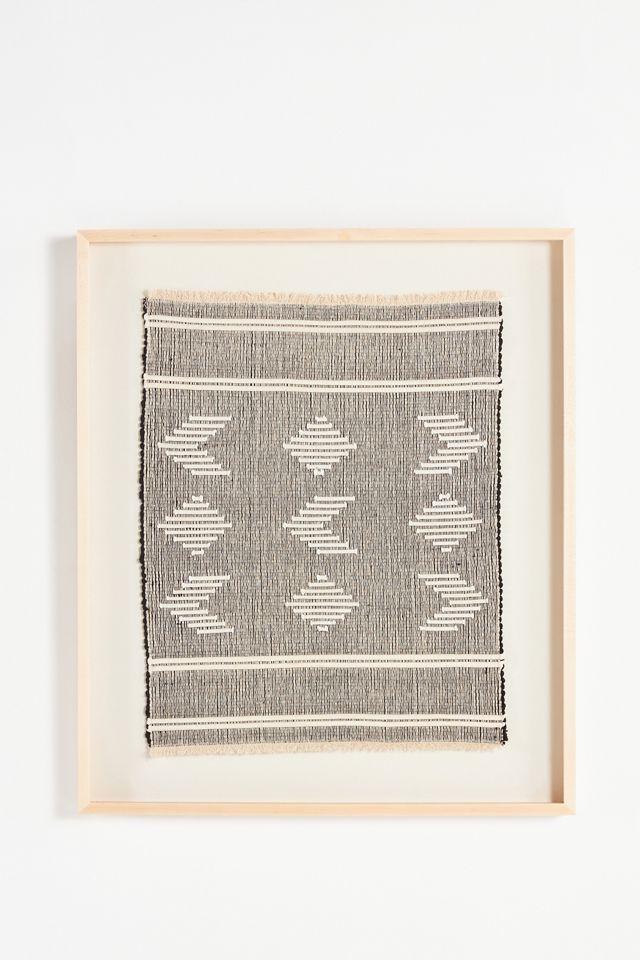 Nadim Framed Textile Wall Art #1