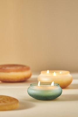 Frosted Etched Candle