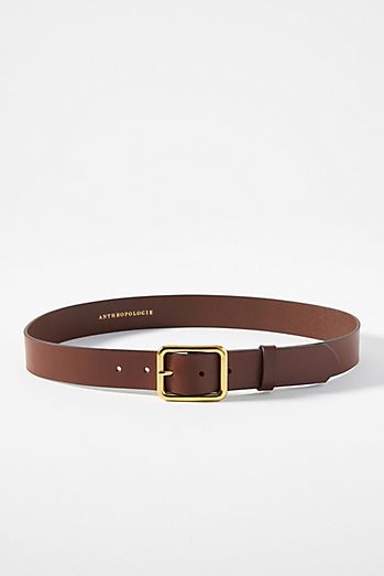 Wide Square Buckle Belt | Anthropologie Wide Square Buckle Belt | Anthropologie