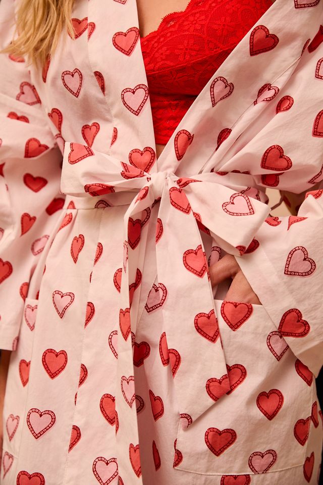 Printfresh Heart Robe #3