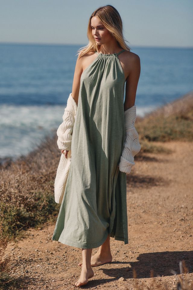 anthropologie beach dress