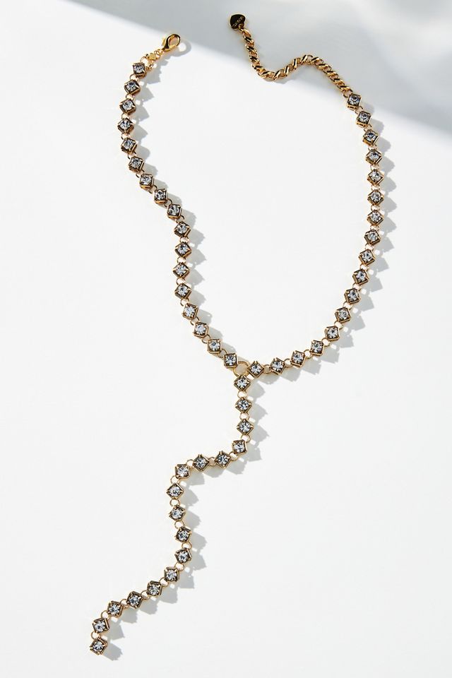 Long Y-Shaped Necklace