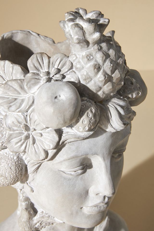 セール! Anthropologie ハンドペイント☆Grecian Bust Pot Gianna Grecian Bust Pot | AnthroHome
