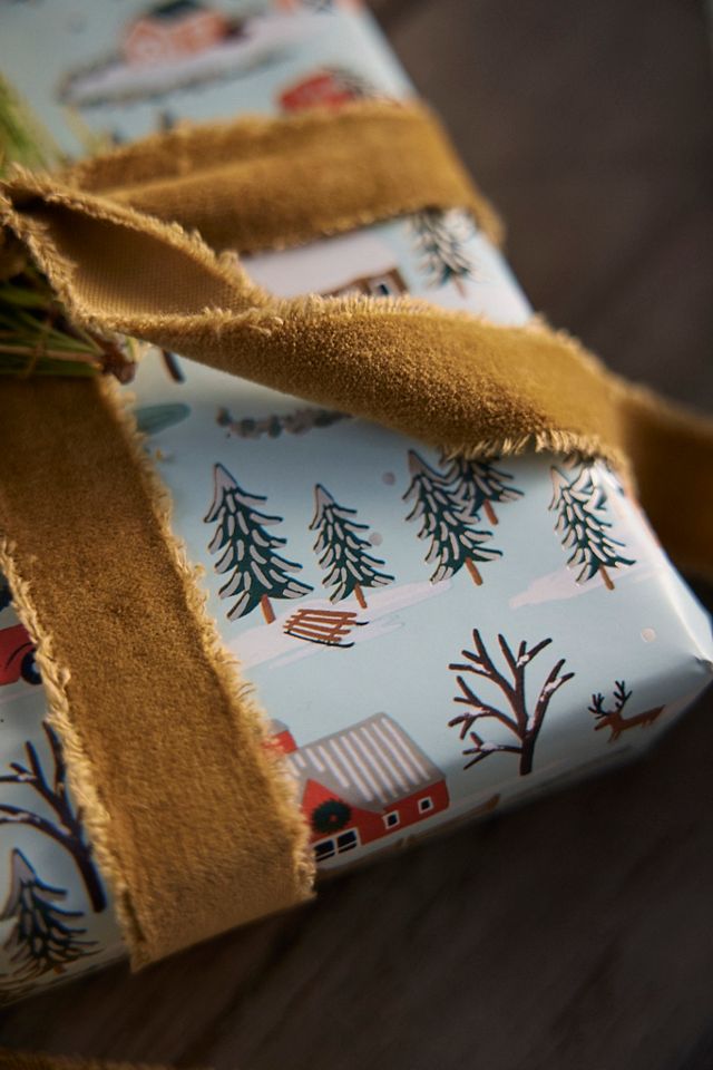 Holiday Village Wrapping Paper Roll #2