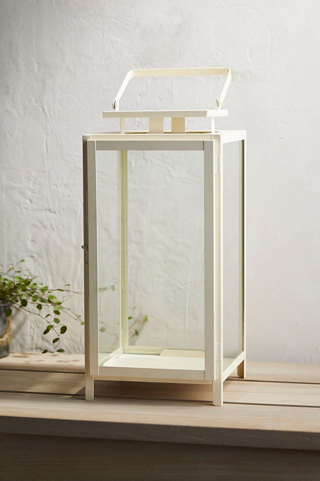 Ivory Steel Lantern #1