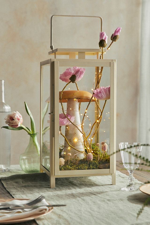 Ivory Steel Lantern #4