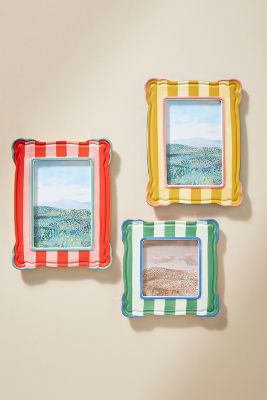Anthropologie Whitney Frame By  In Green Size Square