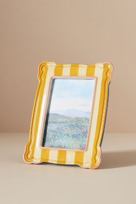 Anthropologie Whitney Frame By  In Yellow Size 4 X 6