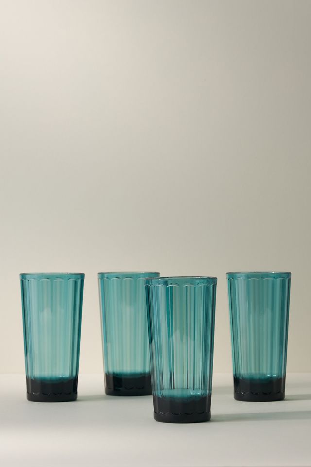 Lucia Acrylic Highball Glasses, Set of 4